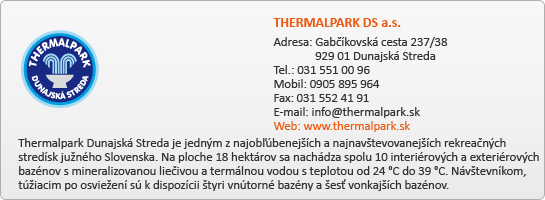 THERMALPARK DS a.s.