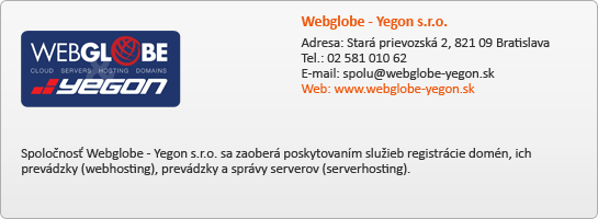 Webglobe - Yegon s.r.o.