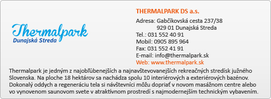 THERMALPARK DS a.s.