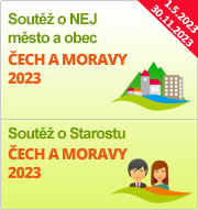 Soutěže "NEJ město a obec Čech a Moravy 2023" a "Primátor/Starosta Čech a Moravy 2023"